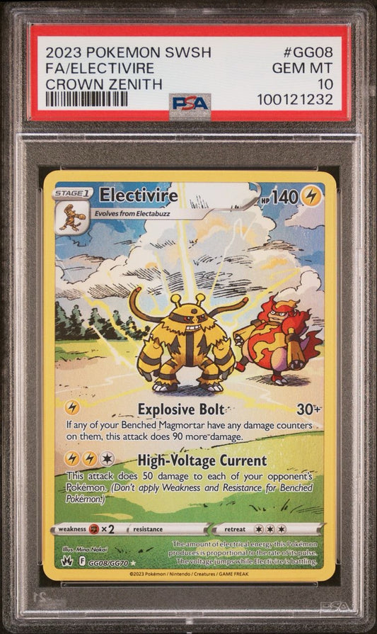 [ENG] 2023 ELECTIVIRE #GG08 / CROWN ZENITH / PSA 10 GEM MINT