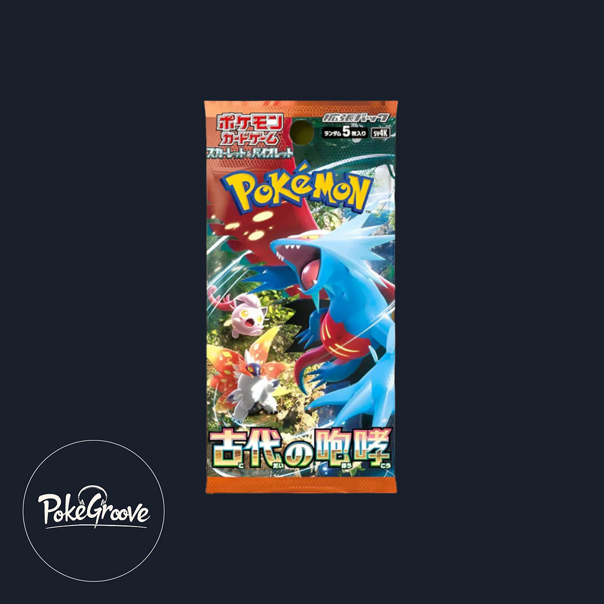 [JPN] ANCIENT ROAR BOOSTER PACK SEALED SV4K / POKEMON TCG