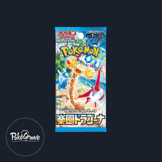 [JPN] PARADISE DRAGONA BOOSTER PACK SEALED SV7A / POKEMON TCG