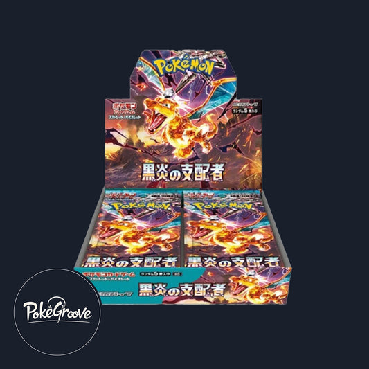 [JPN] RULER OF BLACK FLAMES BOOSTER BOX SEALED SV3 / POKEMON TCG